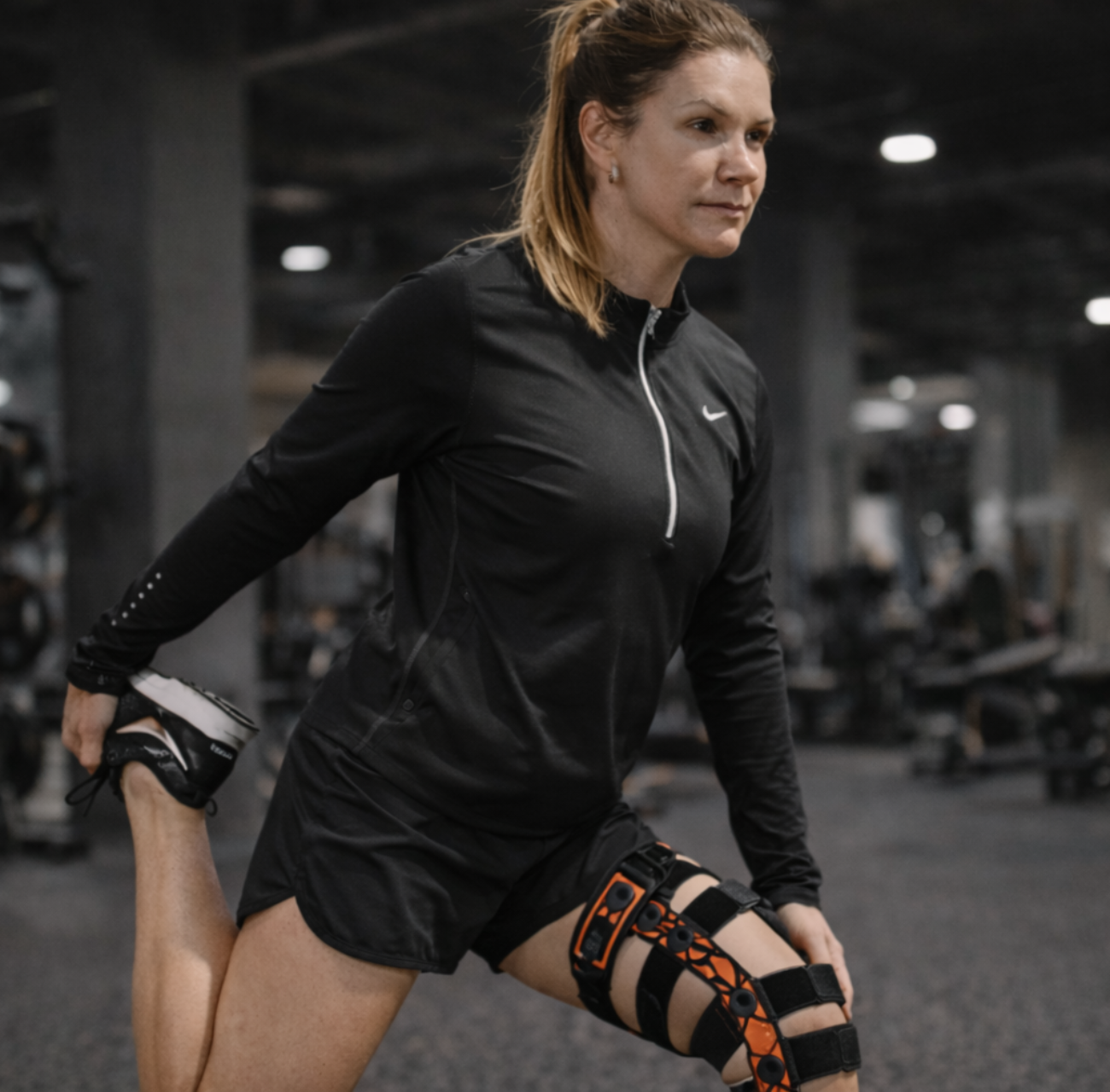 Client wearing Custom Orthopaedic Brace 2